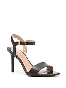 Lauren Ralph Lauren Gwen 100mm leather sandals - Zwart