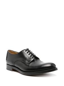FURSAC Derby schoenen van geborsteld leer - Zwart