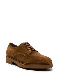 Gianvito Rossi William suède derby schoenen - Bruin