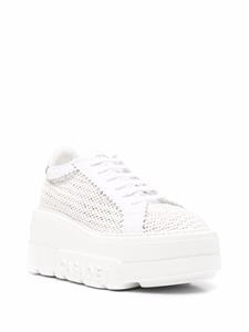 Casadei Sneakers met plateauzool - Wit