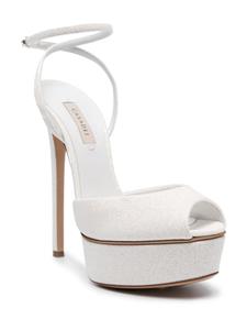 Casadei Flora Jolly 140mm sandal - Wit