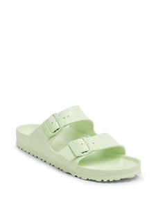 Birkenstock Slippers met gespen - Groen