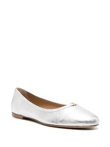 Chloé Ballerina's met metallic-effect - Zilver
