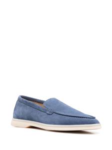 Scarosso Ludovico suède loafers - Blauw