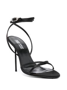 Paris Texas Lidia 70mm mules - Zwart