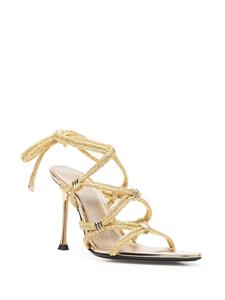 Alevì Stiletto sandalen met stilettohak - Goud