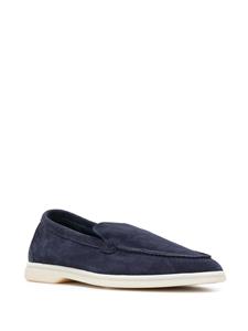 Scarosso Loafers met ronde neus - Blauw