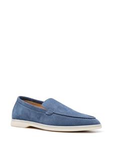 Scarosso Ludovico suède loafers - Blauw