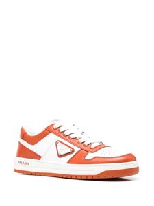 Prada Downtown tweekleurige sneakers - Wit