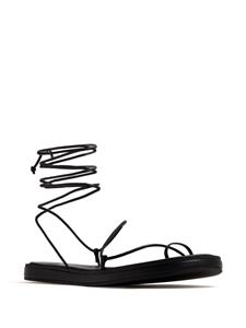 Studio Amelia Emily leather sandals - Zwart