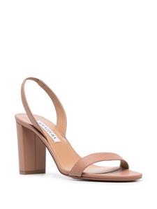 Aquazzura Leren muiltjes - Beige