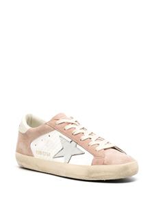 Golden Goose Super-Star distressed-finish sneakers - Beige