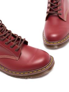 Dr. Martens Vintage 1460 leren enkellaarzen - Rood