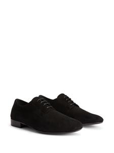 Giuseppe Zanotti Flatcher suède loafers - Zwart