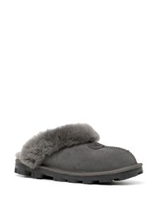 UGG Coquette slippers met afwerking van bont - Grijs