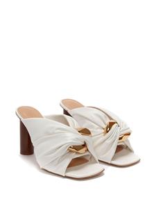 JW Anderson Corner gesmockte muiltjes - Wit