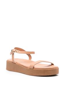 Ancient Greek Sandals Irida sandalen met gesp - Beige
