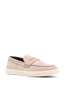 Canali Suède loafers - Beige