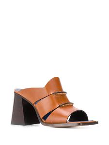 Maison Margiela Leren muiltjes - Bruin