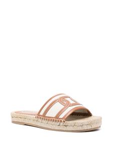Tod's chain-link detail espadrilles - Beige