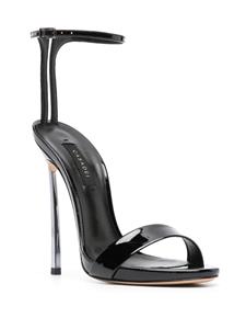 Casadei Blade lakleren sandalen - Zwart