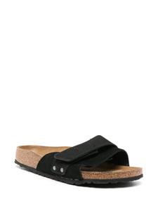 Birkenstock Oita suede slides - Zwart