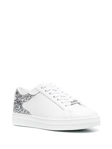 Jimmy Choo Sneakers met glitter-detail - Wit