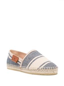 ETRO striped canvas espadrilles - Blauw