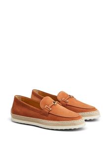 Tod's VLogo leren espadrilles - Oranje