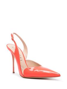 Casadei Lakleren slingback pumps - Rood