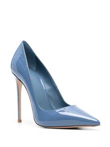 Le Silla Eva 120mm leather pumps - Blauw