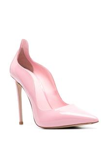 Le Silla Ivy 120mm leather pumps - Roze