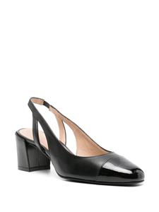 Stuart Weitzman Sleek 50mm leather pumps - Zwart