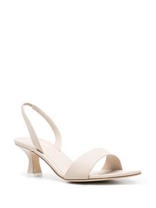 3juin Leren slingback sandalen - Beige