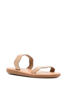 Ancient Greek Sandals Kastos leren sandalen - Bruin