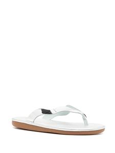 Ancient Greek Sandals Laconia leren sandalen - Zilver