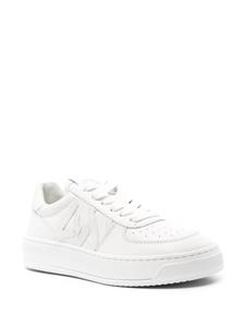 Stuart Weitzman Courtside Monogram leather sneakers - Wit