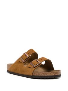 Birkenstock Arizona suede slides - Bruin