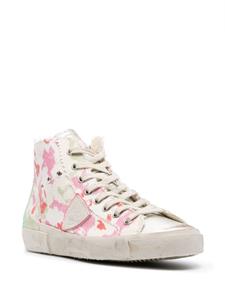 Philippe Model Paris Paris sneakers met abstract patroon - Wit