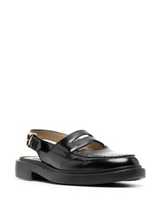 Thom Browne Leren muiltjes - Zwart