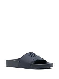 Lauren Ralph Lauren Delyne slip-on sandalen - Blauw
