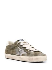 Golden Goose Super Star suede sneakers - Groen