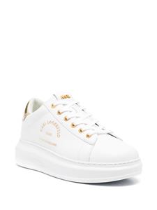 Karl Lagerfeld Rue St-Guillaume Kapri leren sneakers - Wit