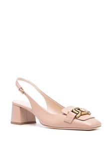 Tod's Kate 50mm slingback pumps - Beige