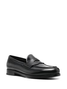 Leren loafers - Zwart