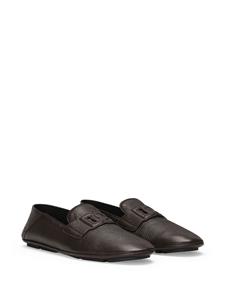 Dolce & Gabbana Leren loafers - Bruin