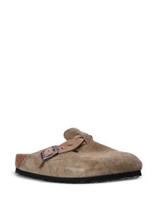 Birkenstock Boston suède slippers - Beige