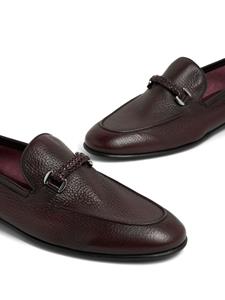 Barrett Leren loafers - Bruin