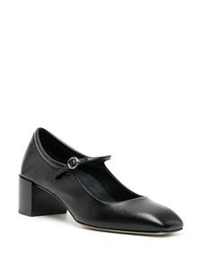 Aeyde Aline leren pumps - BLACK