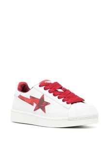 A BATHING APE Sneakers met doodskop - Wit